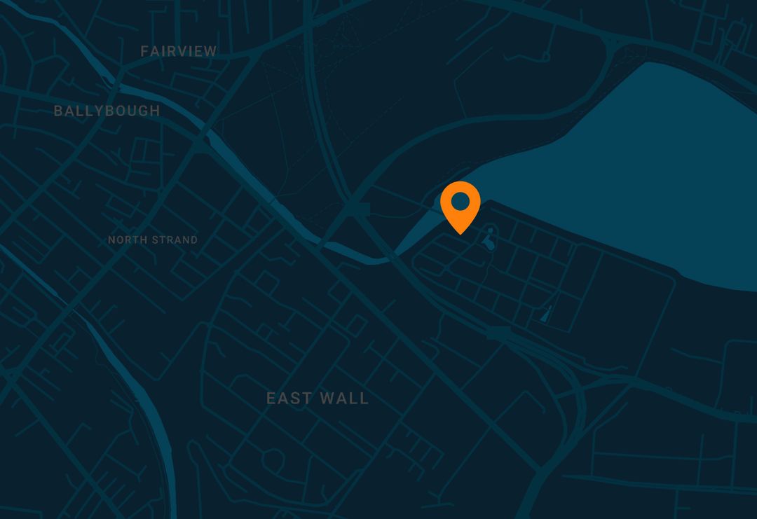 HQ - Dublin, Ireland Map Image